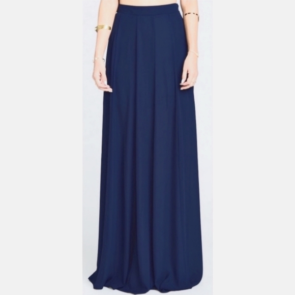 SHOW ME YOUR MUMU - Blue Princess Ariel Maxi Skirt, Large - Picture 1 of 5
